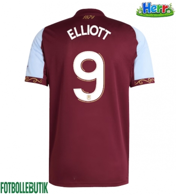 Aston Villa Harvey Elliott #9 Hemmatröja 2025-26 Kortärmad